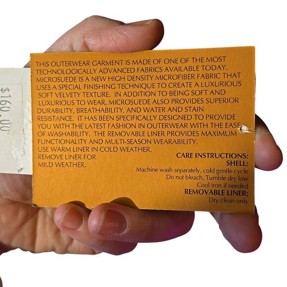 NWT Gallery 1X Women's Premium Gray/Black Microsuede Coat - Picture 9 of 13